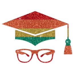 I\'ve Graduated Bling Glitter Transfer